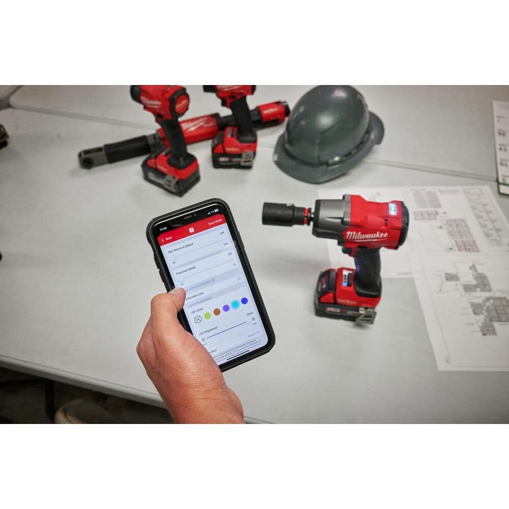 Milwaukee 3062P-20 M18 FUEL 1/2 Controlled Mid-Torque Impact Wrench w/ TORQUE-SENSE, Pin Detent