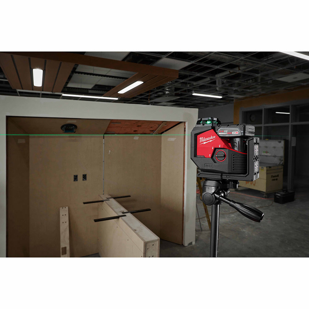 Milwaukee 3631-21 M12 Green Single Plane Laser Kit