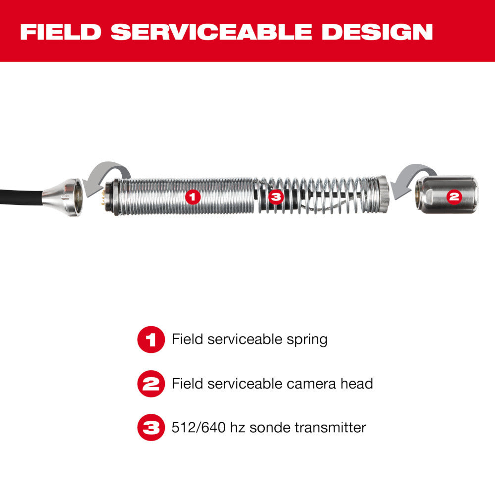 Milwaukee 3972-22 M18 100 Flexible Modular Pipeline Inspection System