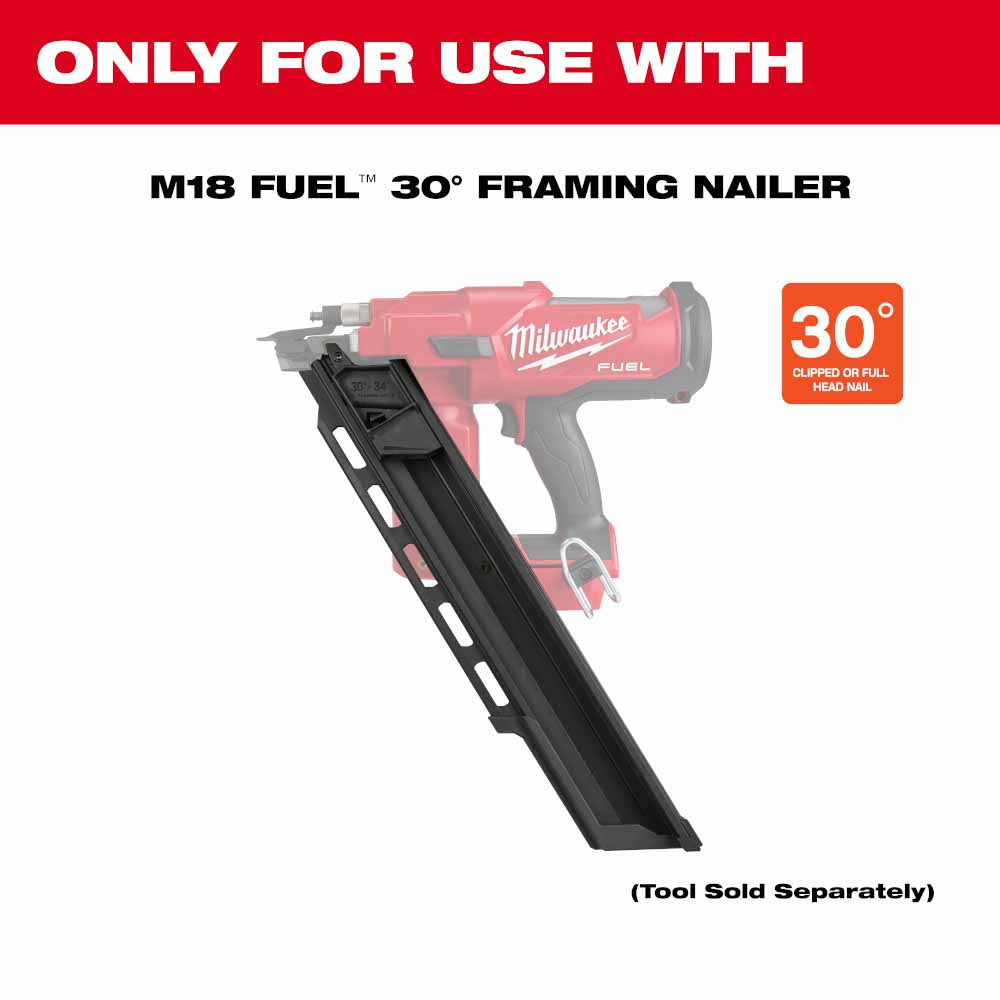 Milwaukee 48-08-2745 30 Degree Framing Nailer Extended Capacity Magazine