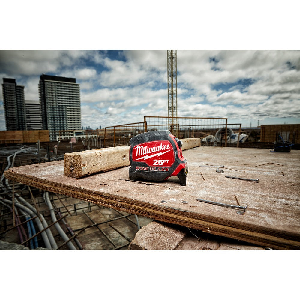 Milwaukee 48-22-0225 25 Wide Blade Tape Measure
