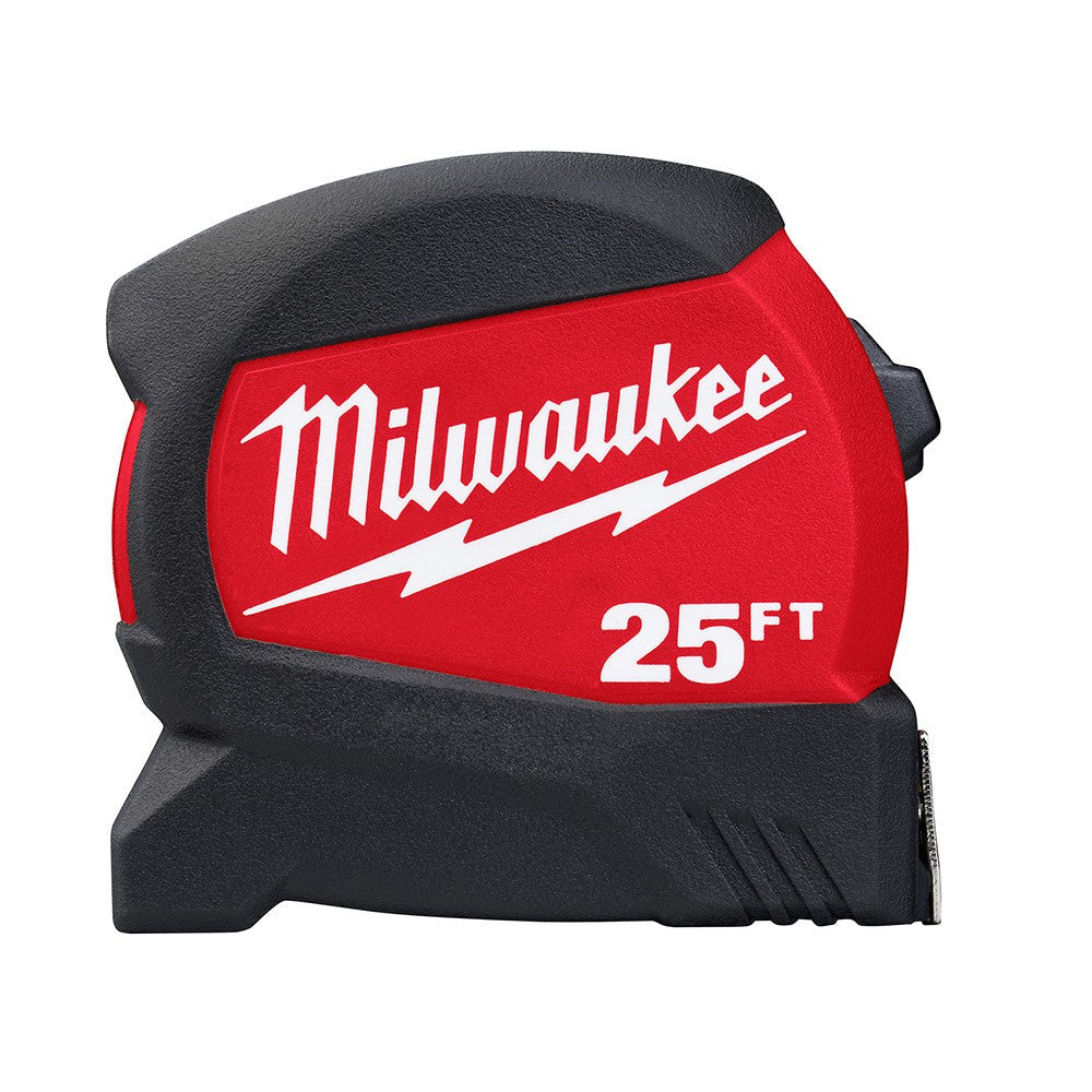 Milwaukee 48-22-0425 25 Compact Wide Blade Tape Measure