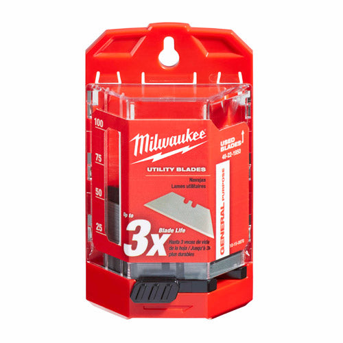 Milwaukee 48-22-1950 60Pc General Purpose Utility Blades w/ Dispenser