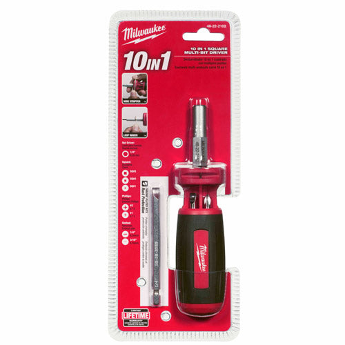 Milwaukee 48-22-2132 9-in-1 Square Drive Multi-bit Driver