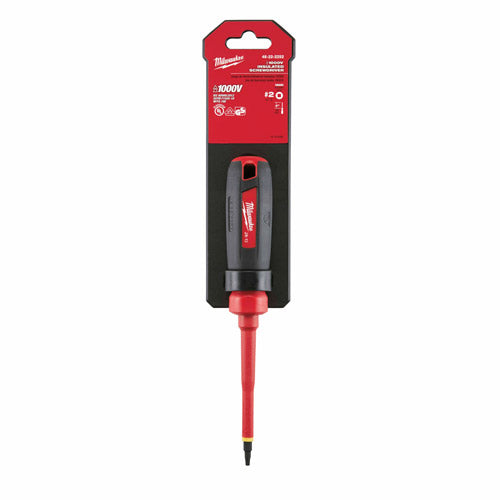 Milwaukee 48-22-2252 #2 Square - 4 1000V Insulated Screwdriver