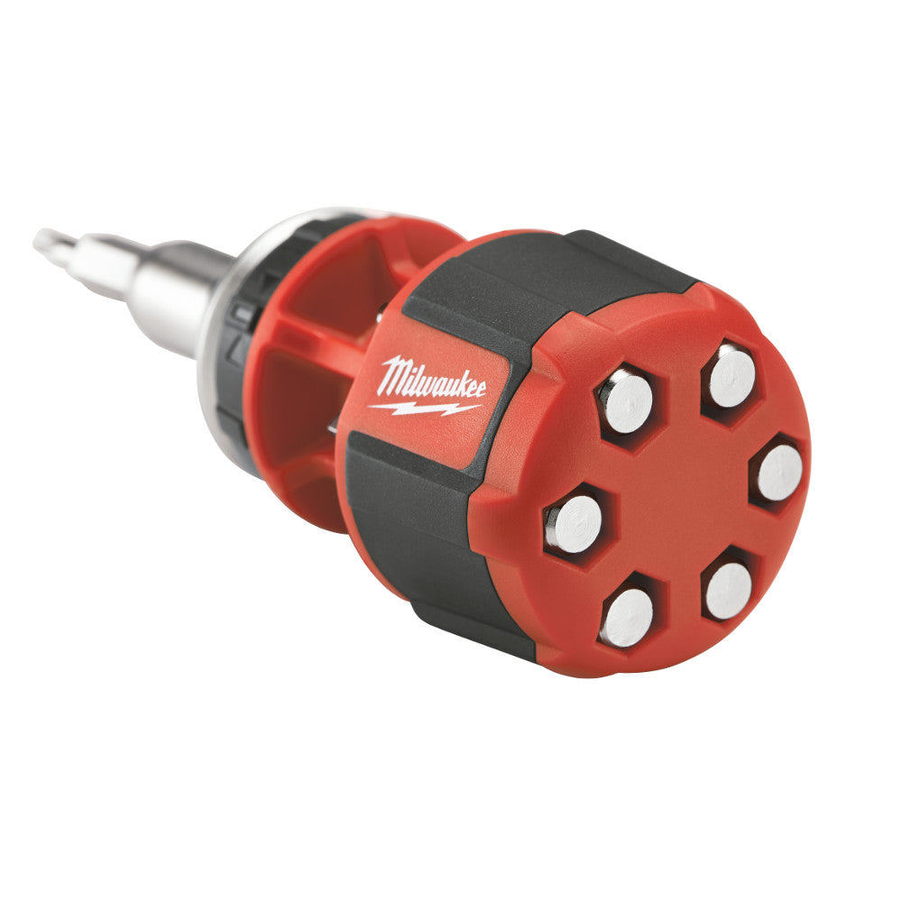 Milwaukee 48-22-2330 8-in-1 Compact Ratcheting Multi-bit Driver