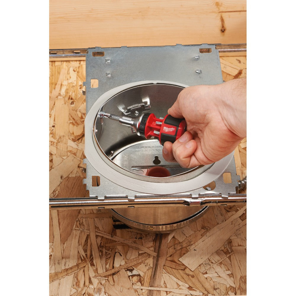Milwaukee 48-22-2330 8-in-1 Compact Ratcheting Multi-bit Driver