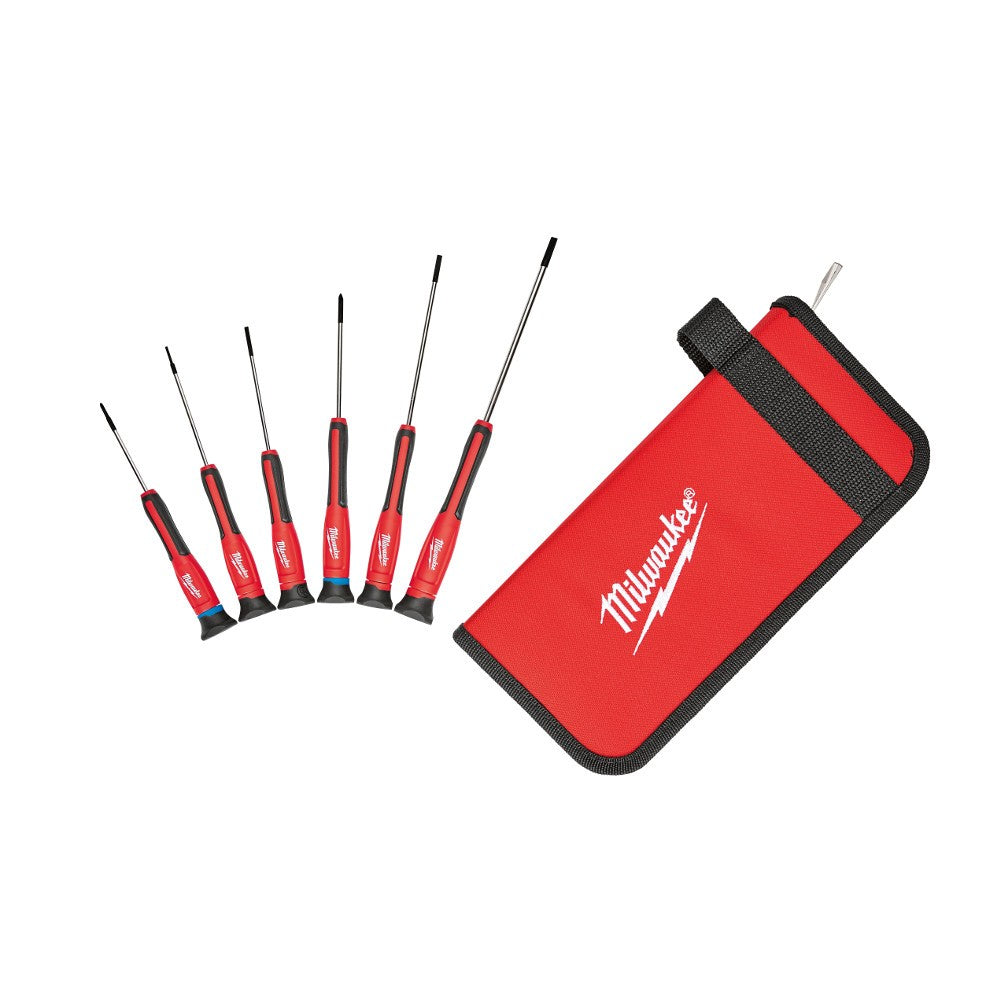 Milwaukee 48-22-2606 6Pc Precision Screwdriver Set