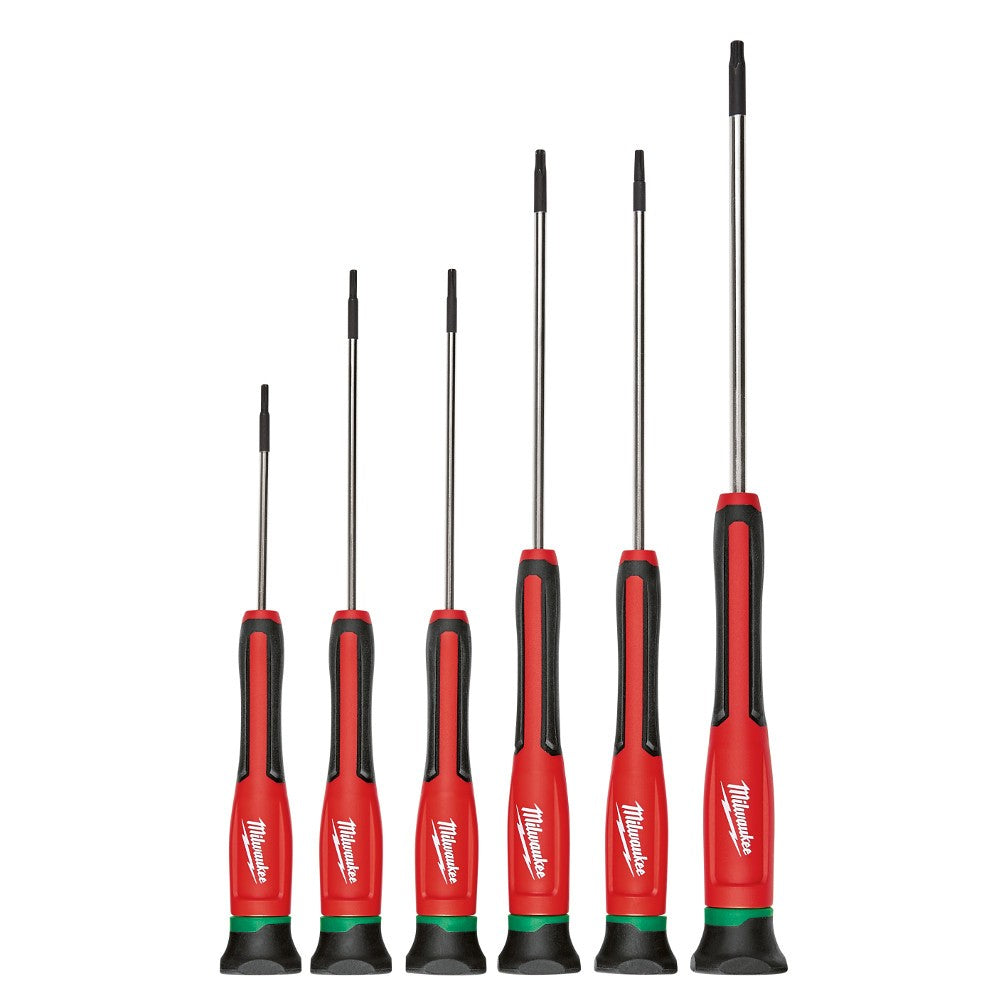 Milwaukee 48-22-2610 6Pc TORX® Precision Screwdriver Set