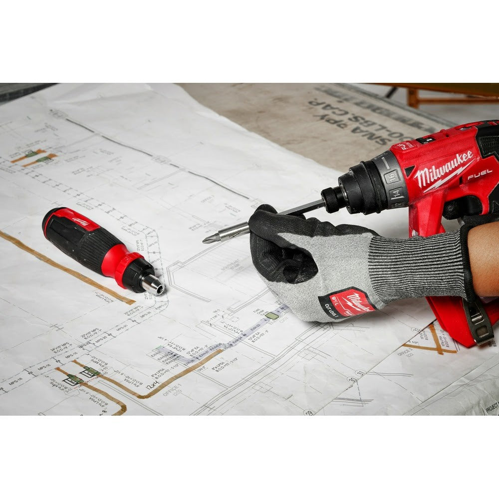 Milwaukee 48-22-2905 2pc 14-in-1 Ratcheting Multi-Bit and 8-in-1 Ratcheting Compact Multi-bit Screwdriver Set