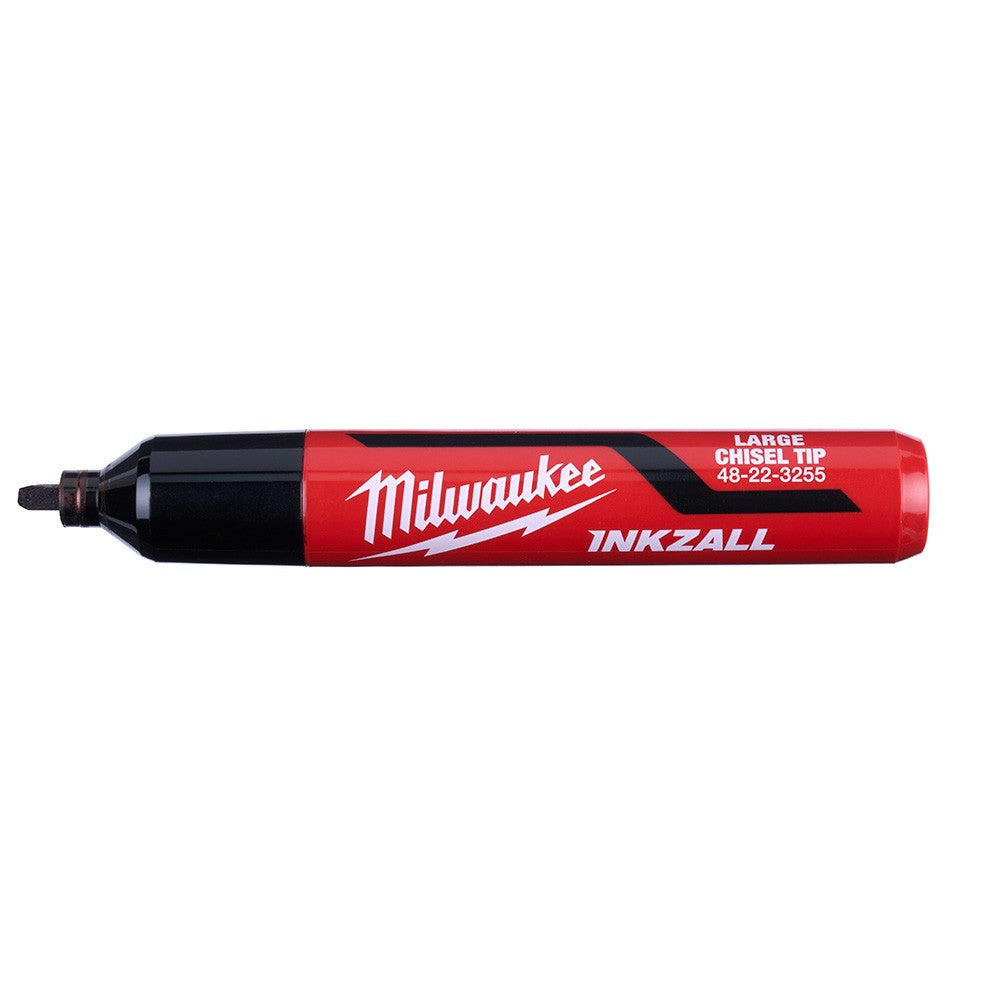Milwaukee 48-22-3255 INKZALL Large Chisel Tip Black Marker