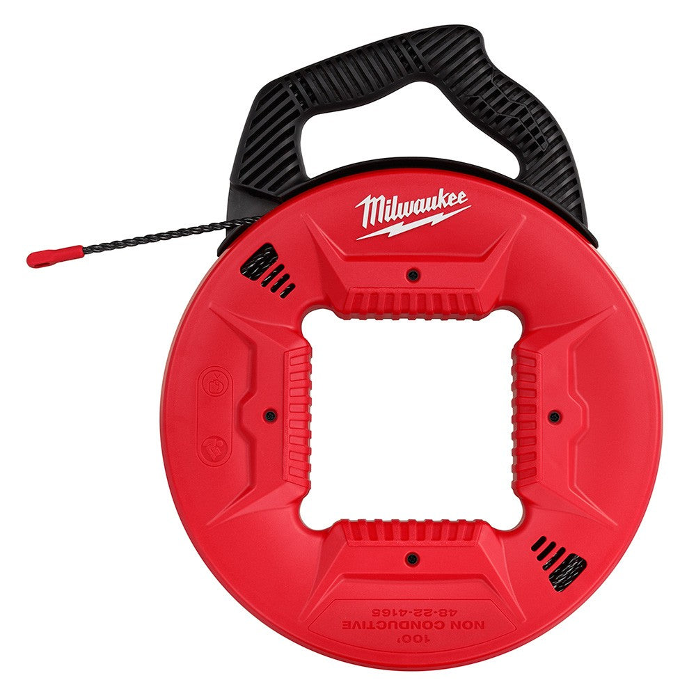 Milwaukee 48-22-4165 100 Polyester Fish Tape w/ Nonconductive Tip