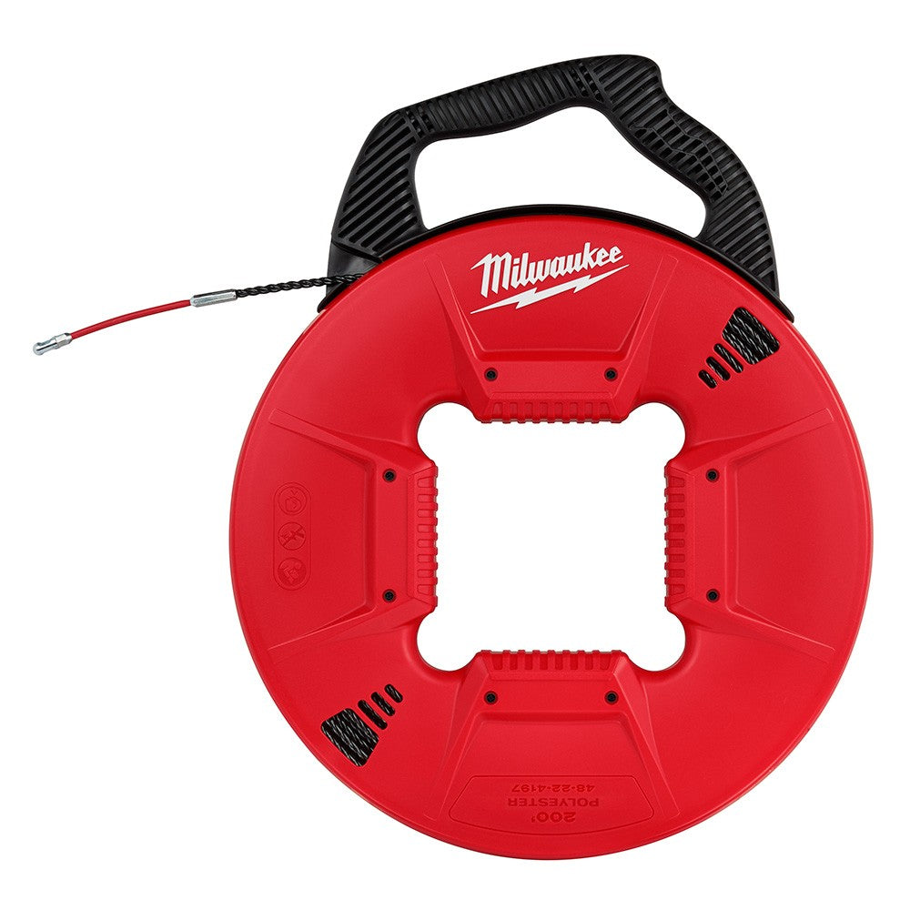 Milwaukee 48-22-4197 200 Polyester Fish Tape w/ Flexible Metal Leader