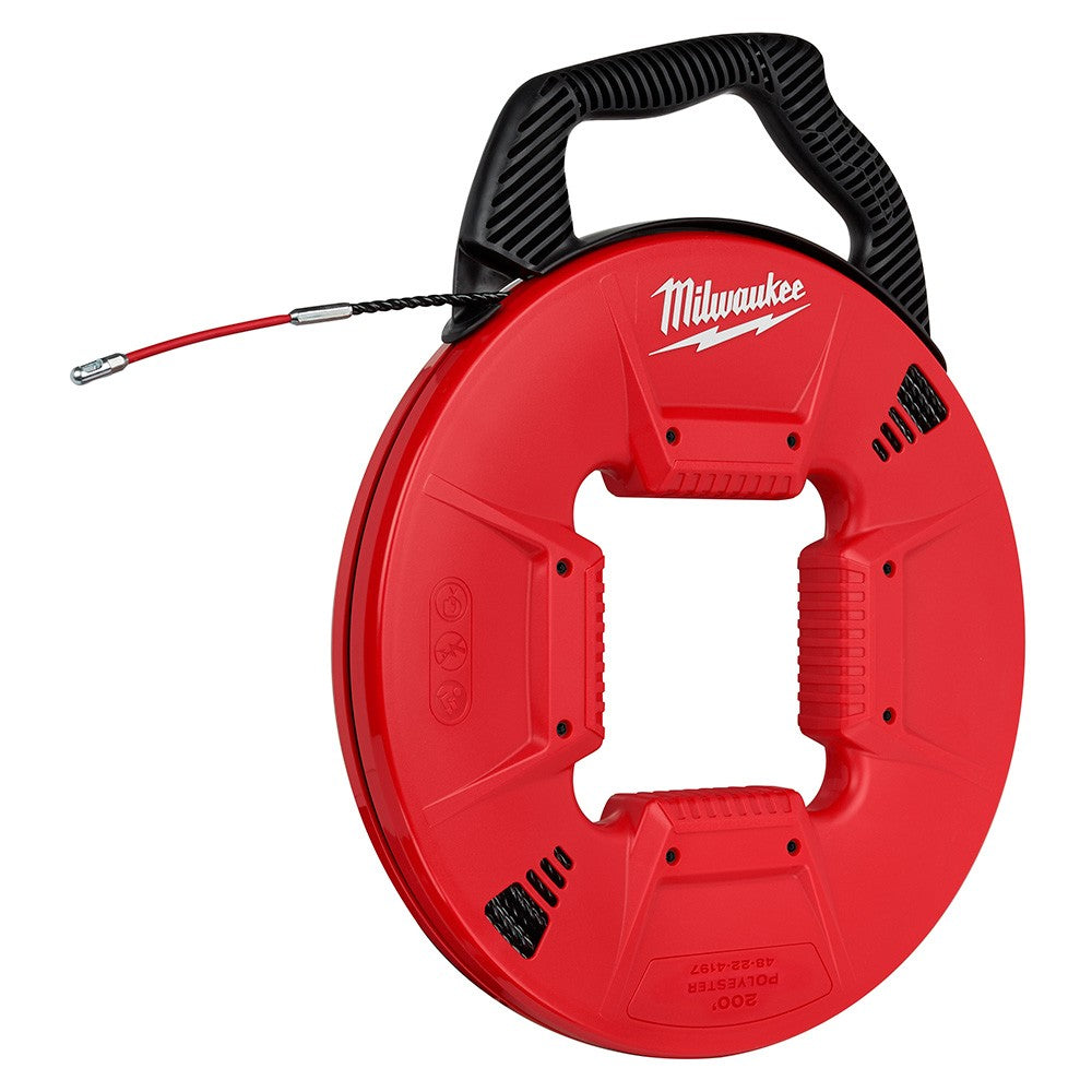 Milwaukee 48-22-4197 200 Polyester Fish Tape w/ Flexible Metal Leader