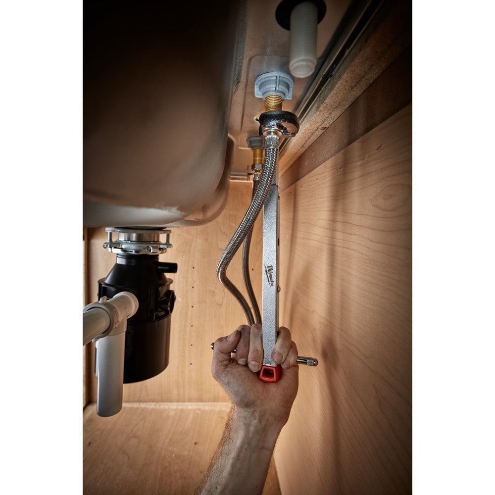 Milwaukee 48-22-7001 Basin Wrench - 1.25 Capacity