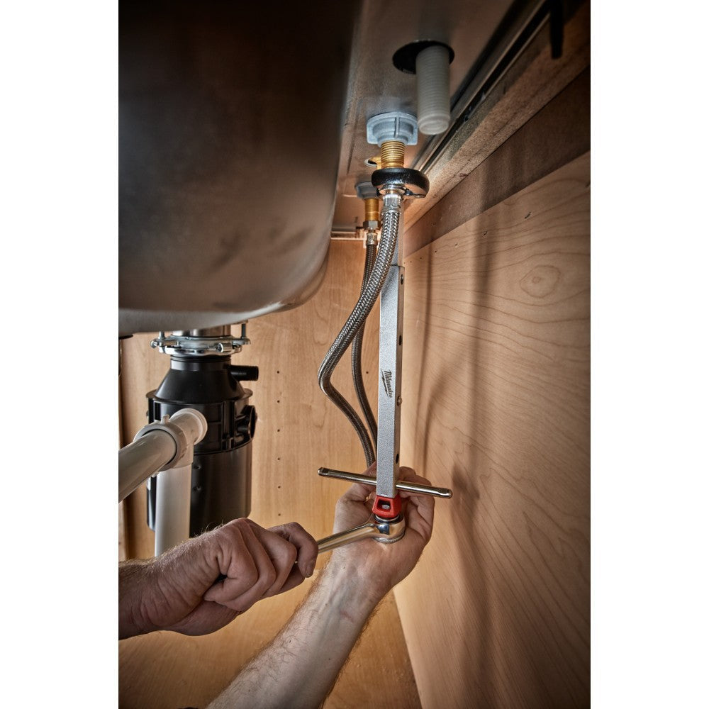 Milwaukee 48-22-7001 Basin Wrench - 1.25 Capacity