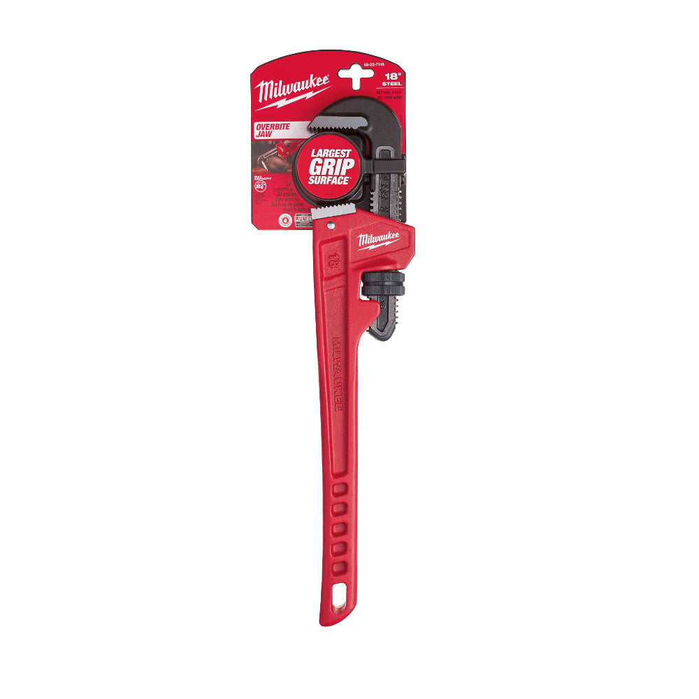 Milwaukee 48-22-7118 18 Steel Pipe Wrench
