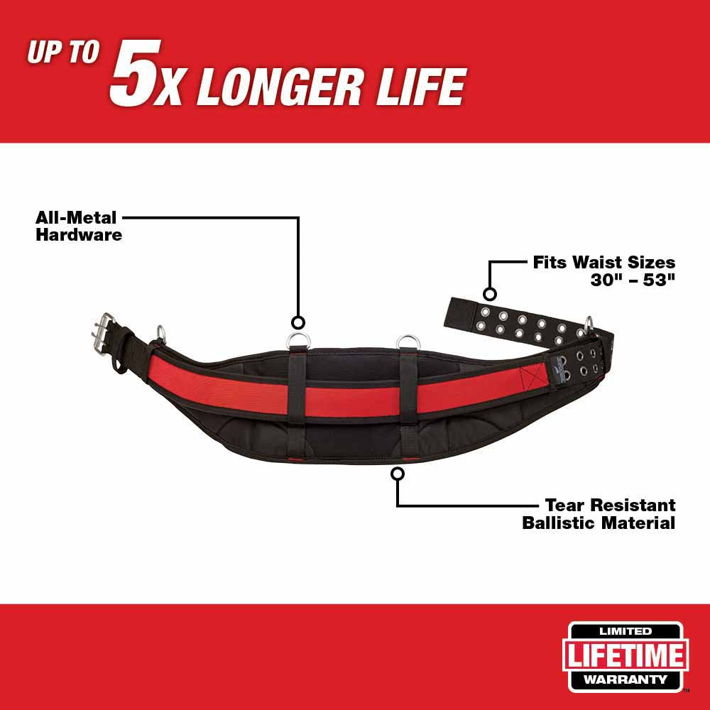 Milwaukee 48-22-8140 Padded Work Belt