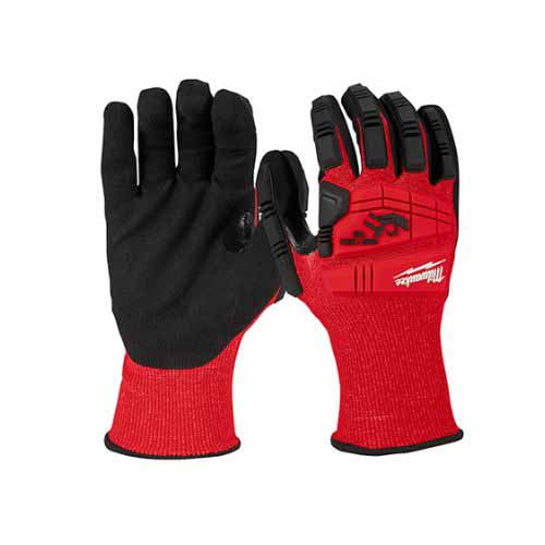 Milwaukee 48-22-8971 Impact Cut Level 3 Nitrile Gloves - M