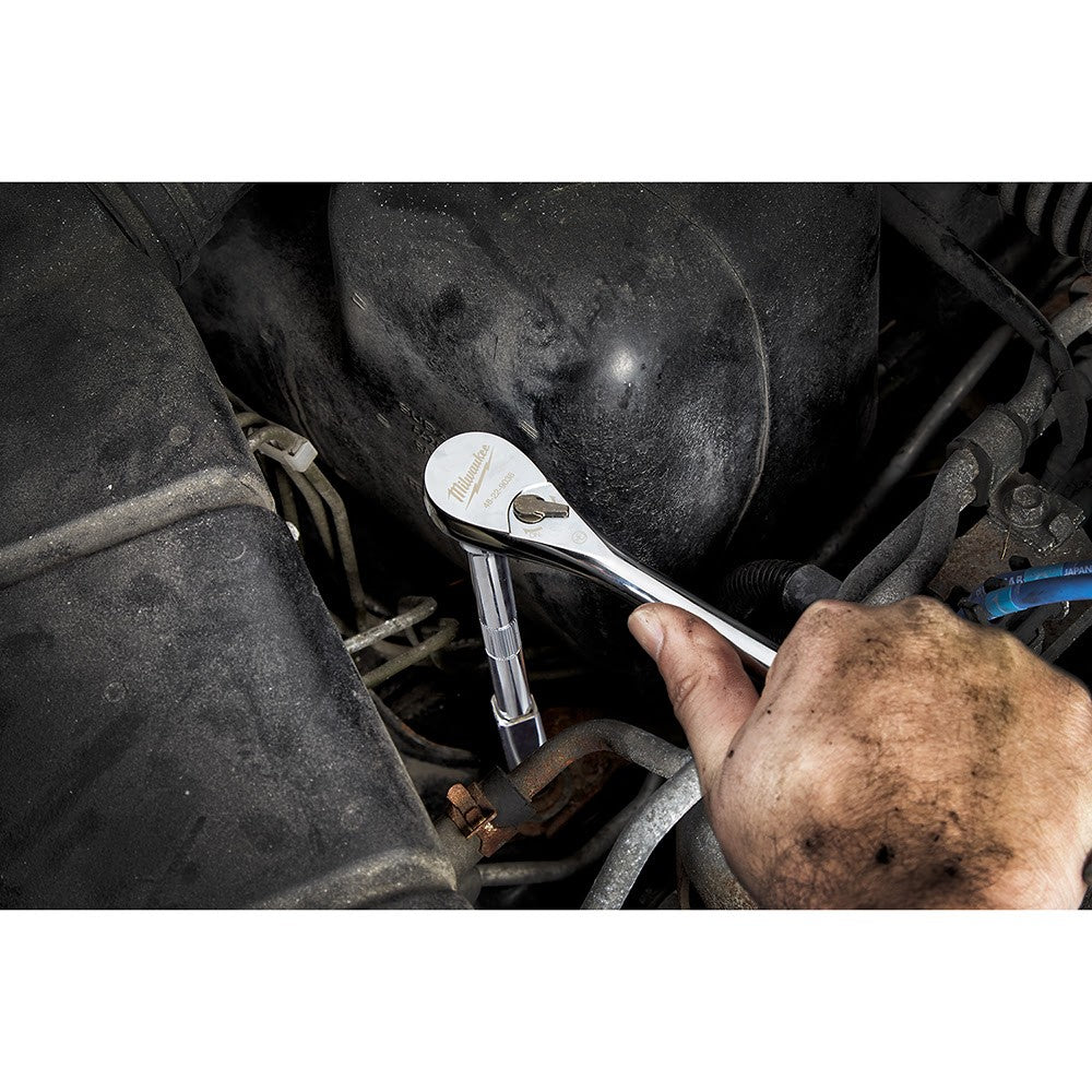 Milwaukee 48-22-9008 3/8 Drive 56 Piece Ratchet & Socket Set - SAE & Metric