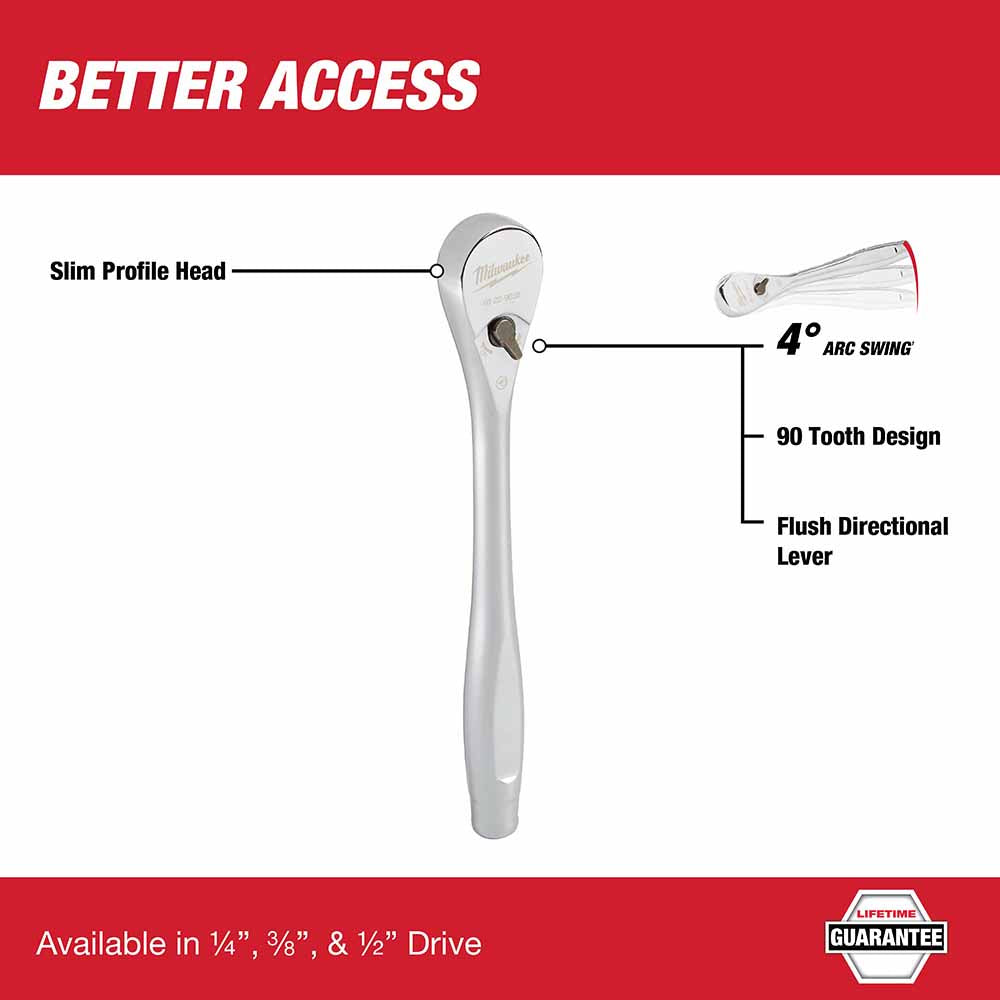Milwaukee 48-22-9012 1/2 Drive Ratchet