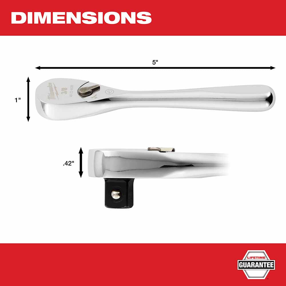 Milwaukee 48-22-9036 3/8 Drive 5 Ratchet