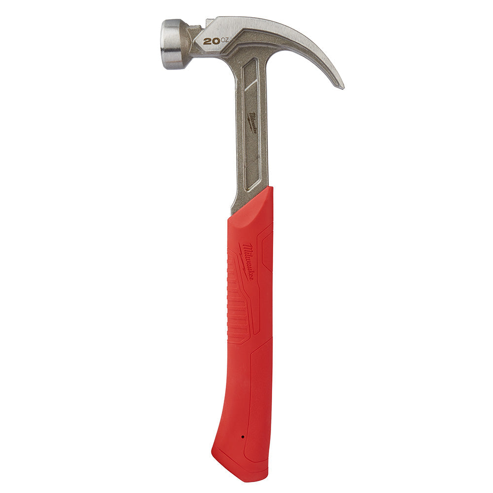Milwaukee 48-22-9080 20-Oz Curved Claw Smooth Face Hammer