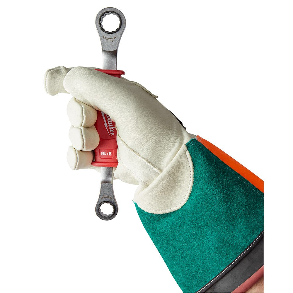 Milwaukee 48-22-9211 Lineman’s 2-in-1 Insulated Ratcheting Box Wrench