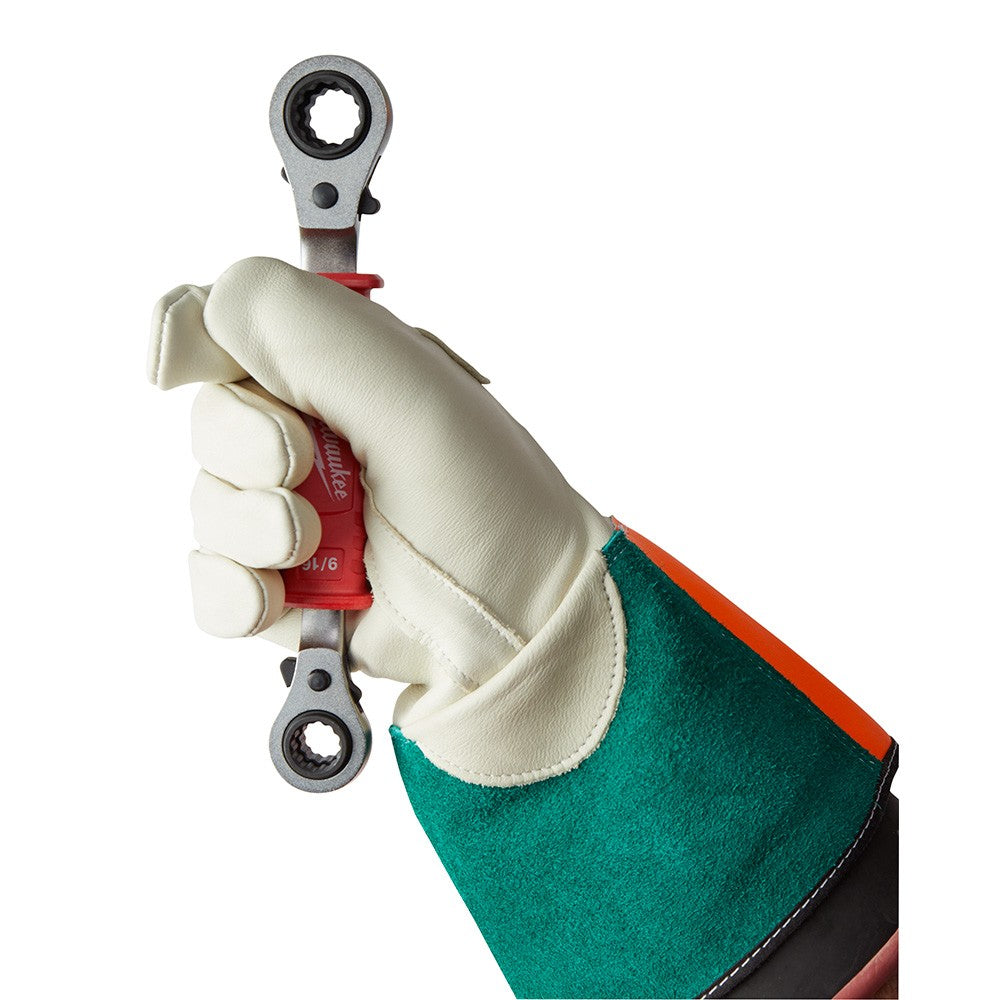 Milwaukee 48-22-9212 Lineman’s 4-in-1 Insulated Ratcheting Box Wrench