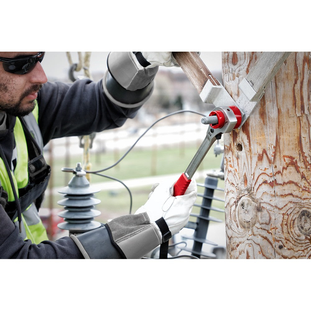 Milwaukee 48-22-9213 Lineman’s High-Leverage Ratcheting Wrench