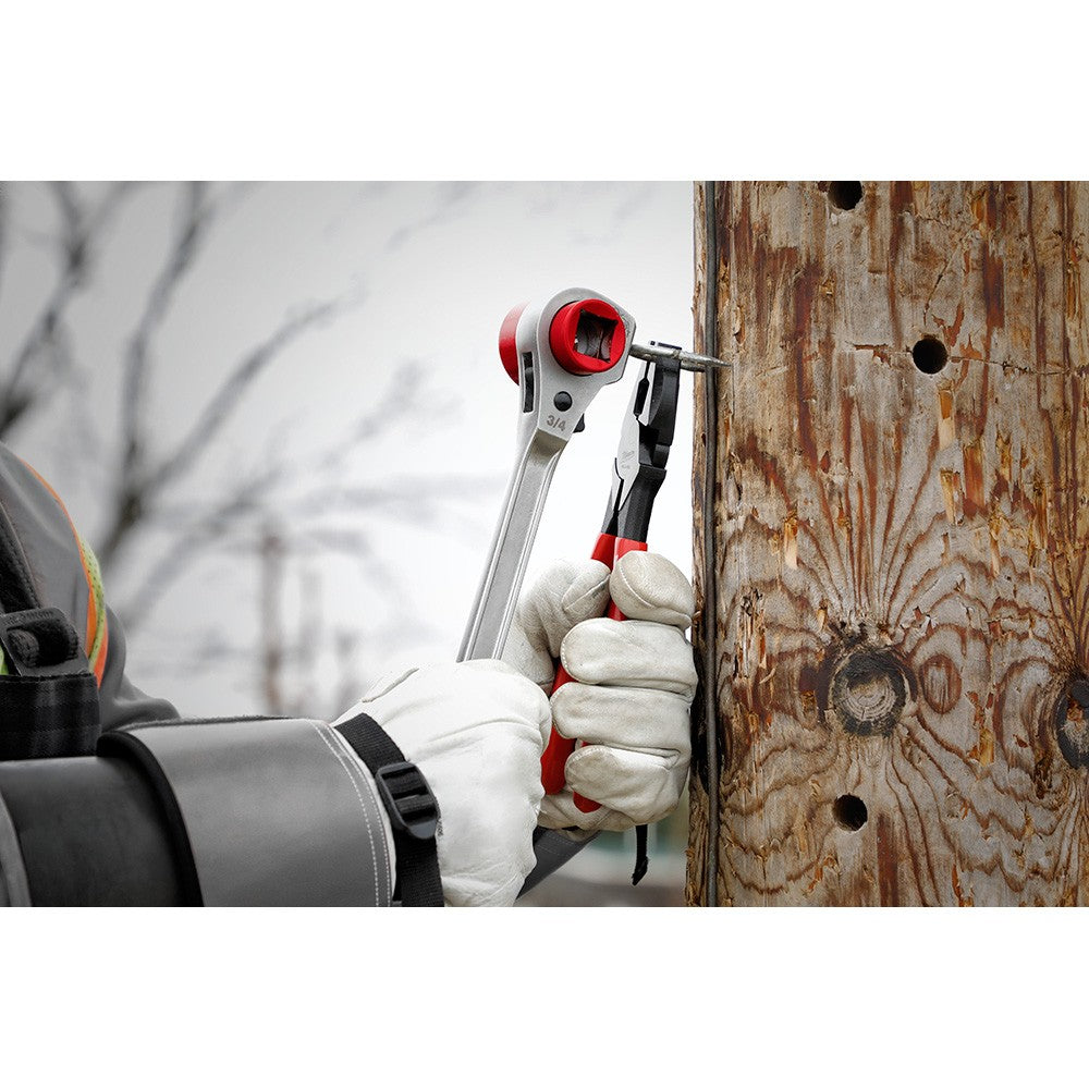 Milwaukee 48-22-9213 Lineman’s High-Leverage Ratcheting Wrench