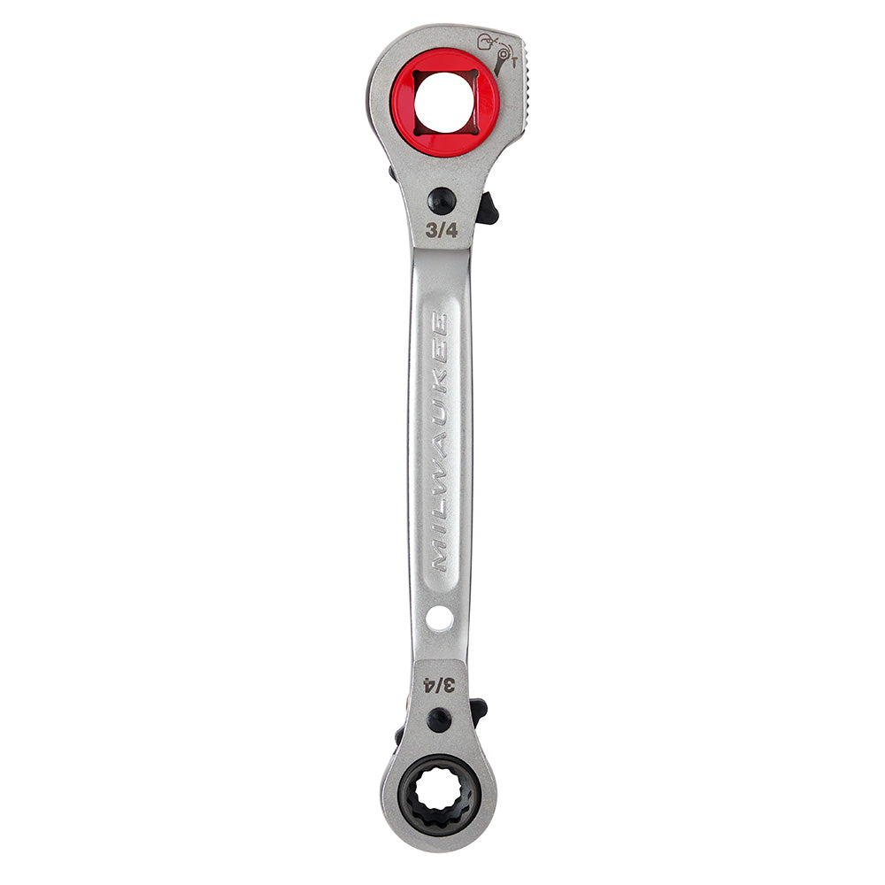 Milwaukee 48-22-9216M Linemans 5-in-1 Racheting Wrench w/ Milled Face