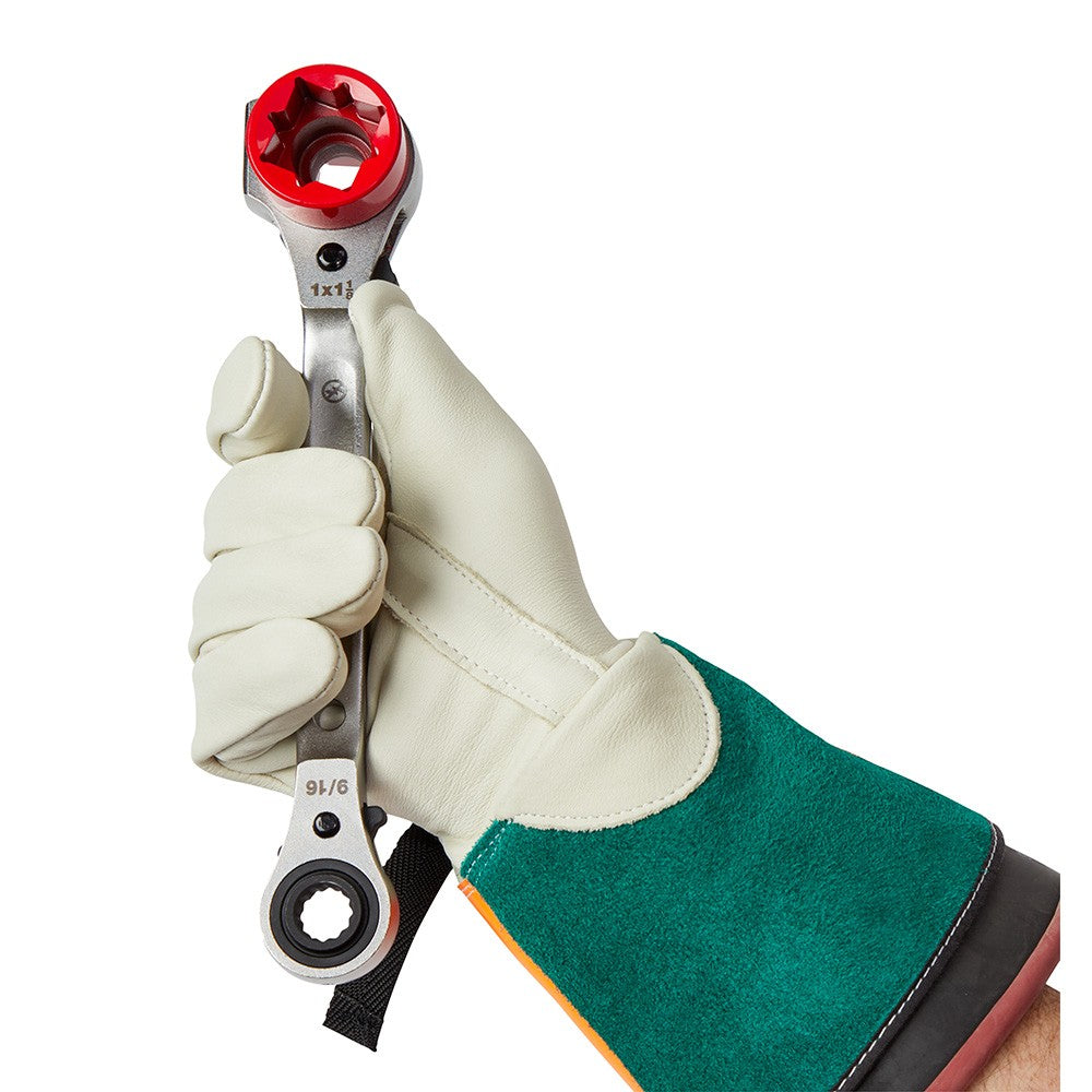 Milwaukee 48-22-9216 Lineman’s 5-in-1 Ratcheting Wrench