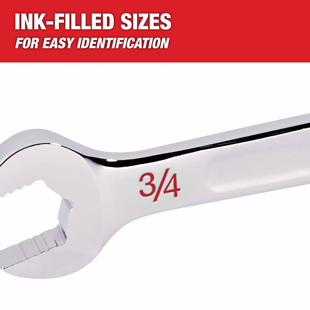 Milwaukee 48-22-9415 15 Piece Combination Wrench Set - SAE