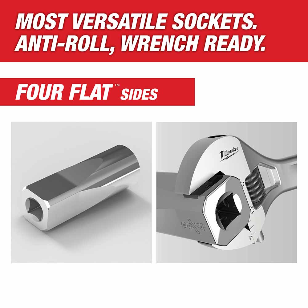 Milwaukee 48-22-9510 28Pc 1/2 Socket Wrench Set – Metric