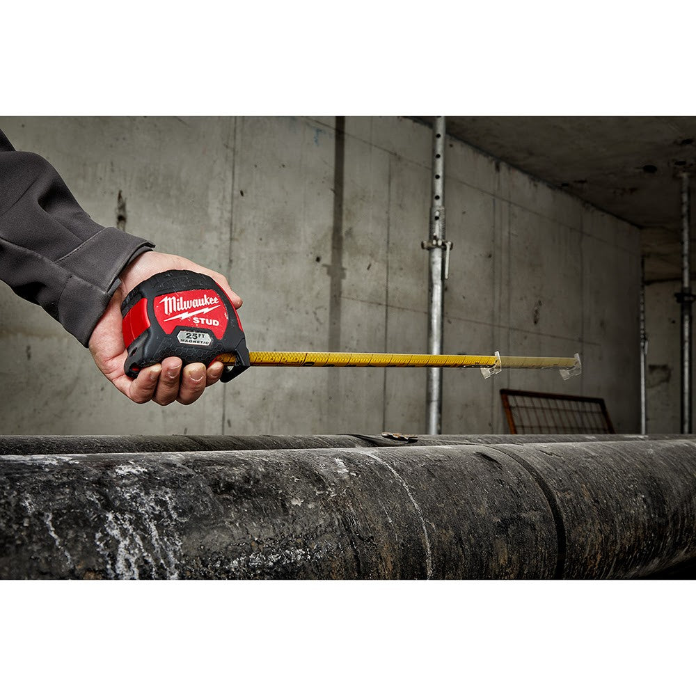 Milwaukee 48-22-9725M 25Ft Magnetic STUD™ Tape Measure
