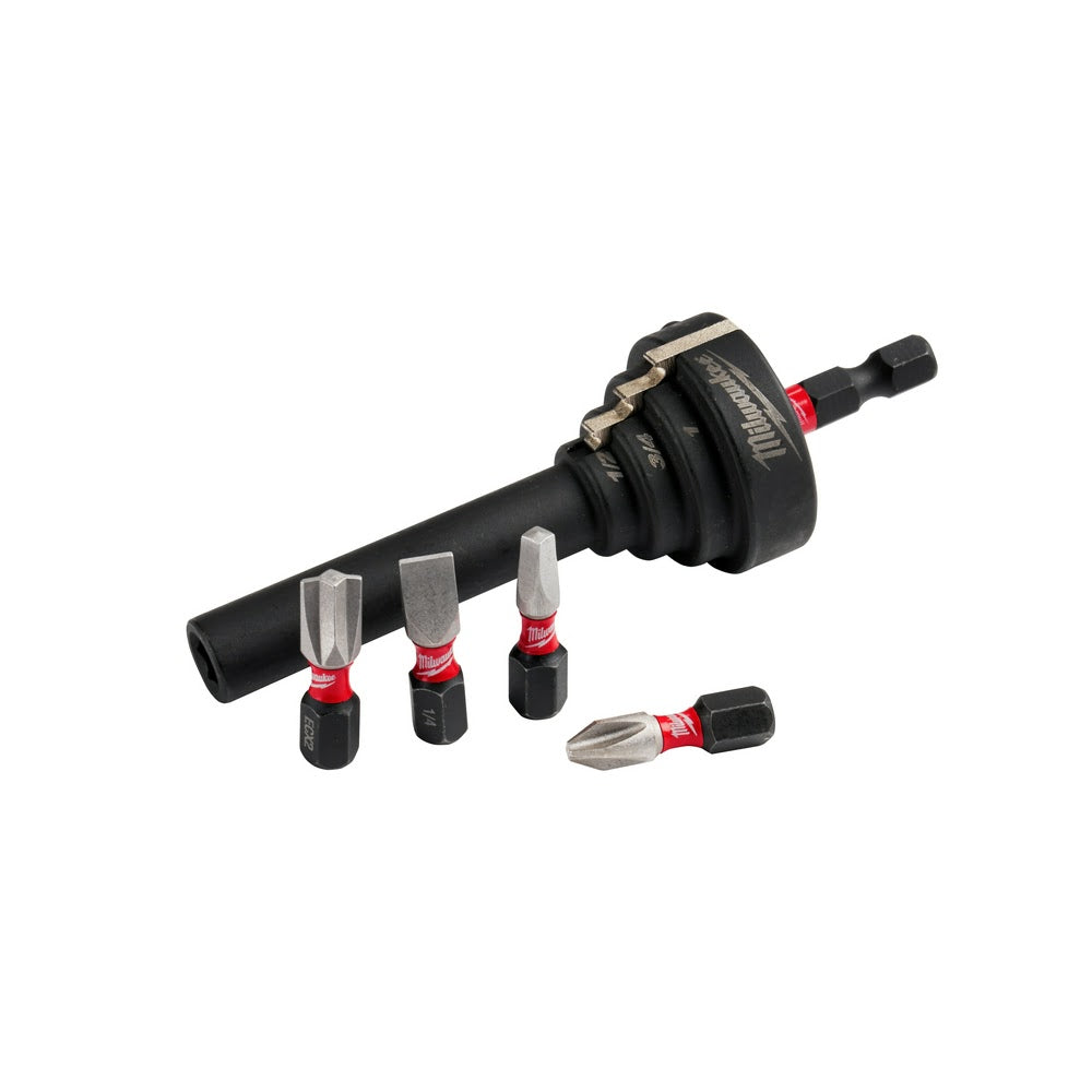 Milwaukee 48-32-2350 SHOCKWAVE Conduit Reaming Bit Holder for 1/2, 3/4 & 1 EMT