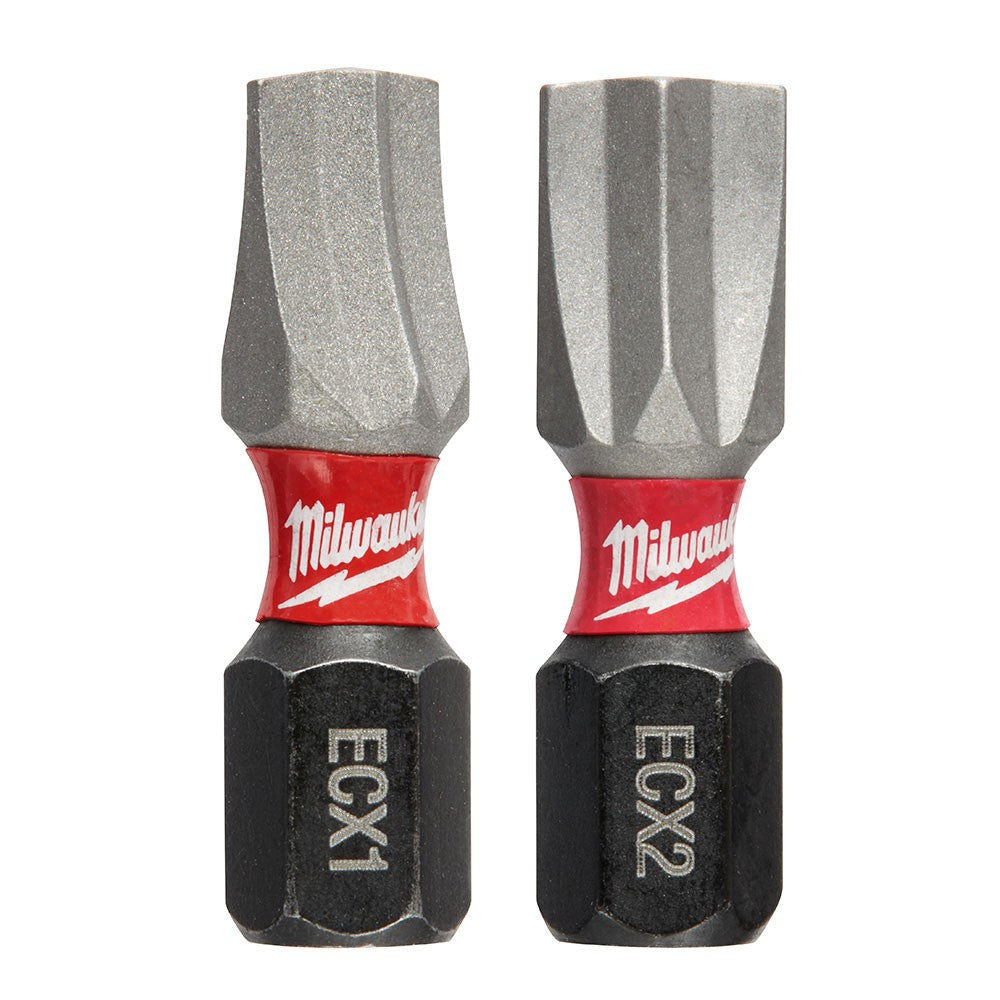 Milwaukee 48-32-4440 2PC 1 IMPACT BIT ECX1-ECX2