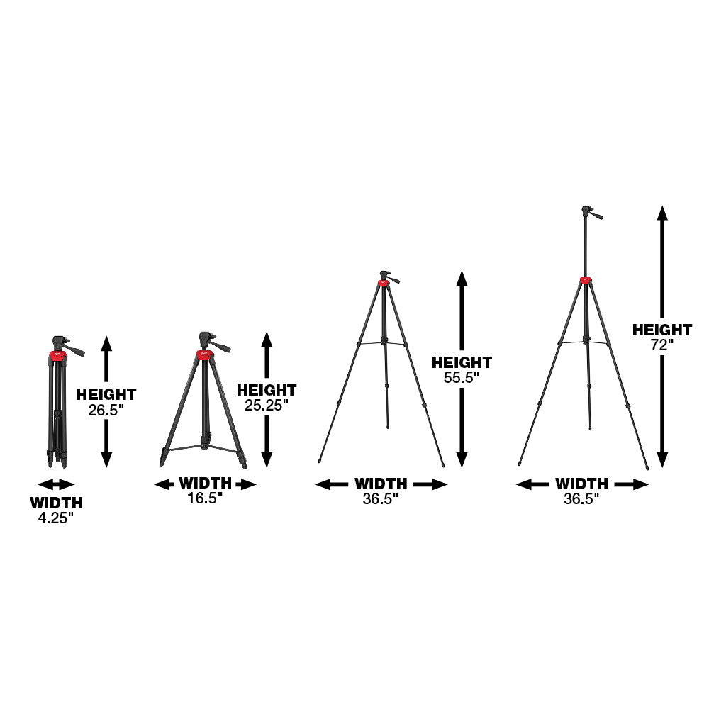Milwaukee 48-35-1411 72 Laser Tripod