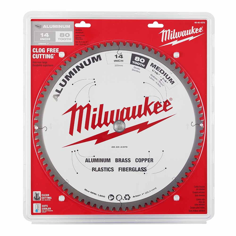 Milwaukee 48-40-4370 14 80T Aluminum CSB, 1