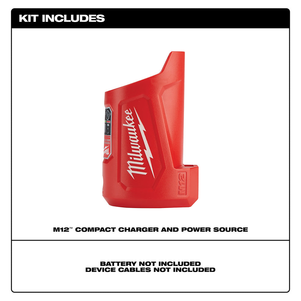 Milwaukee 48-59-1201 M12 Charger and Portable Power Source
