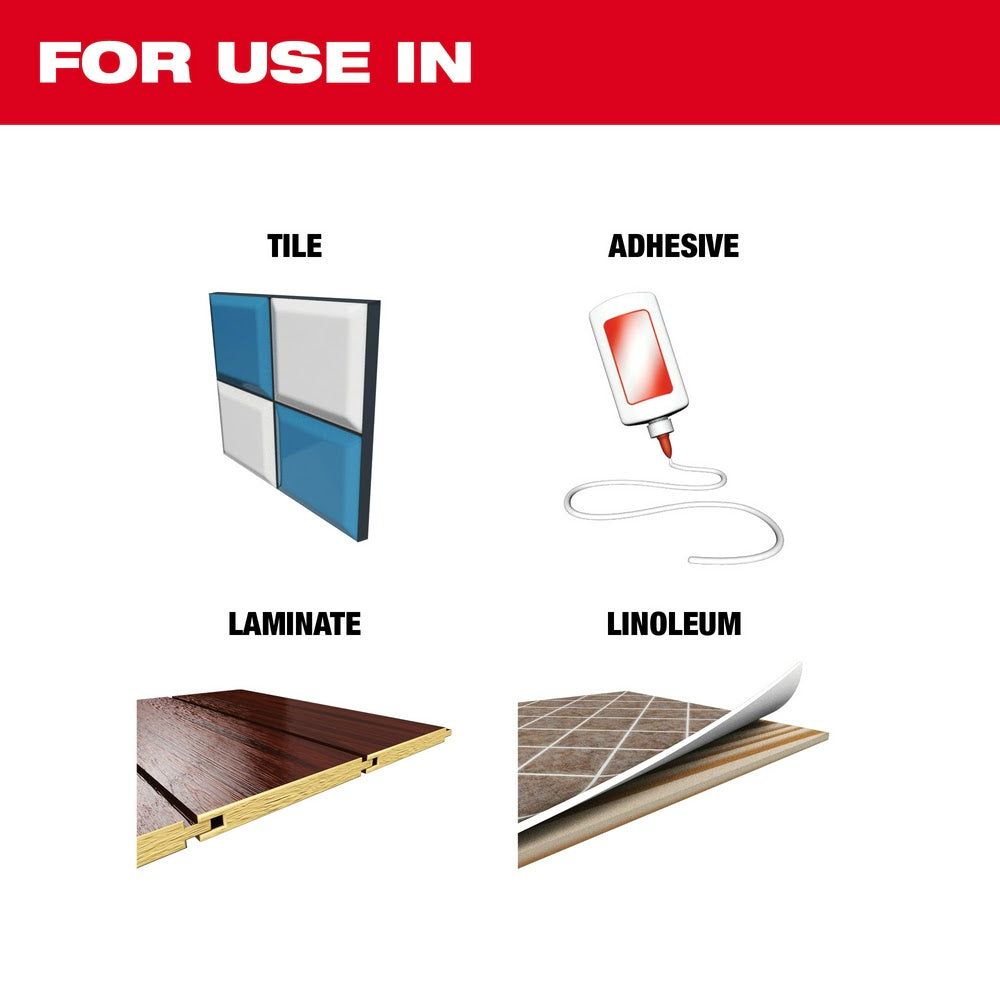 Milwaukee 48-62-6046 SDS+ 4 x 10 Floor Scraper