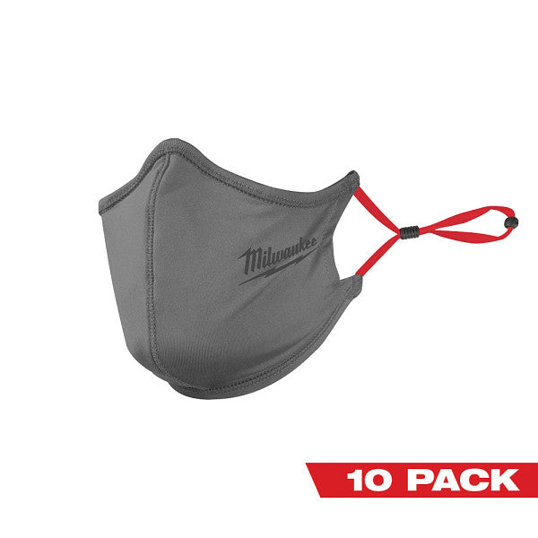 Milwaukee 48-73-4232 10Pk 2-Layer Gray Face Mask
