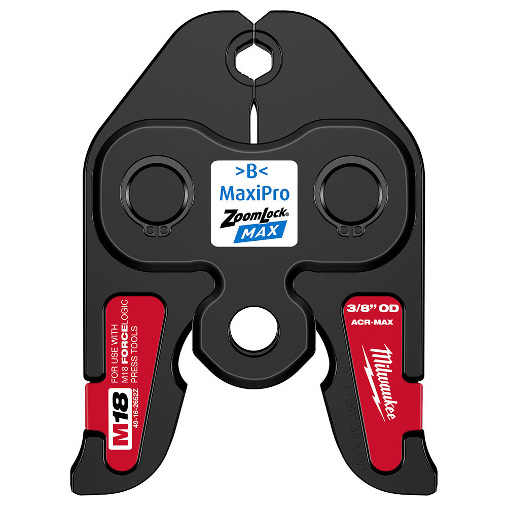 Milwaukee 49-16-2652Z 3/8 ZoomLock MAX Press Jaw for M18 FORCE LOGIC Press Tools