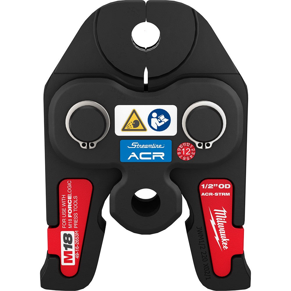 Milwaukee 49-16-2653M 1/2 Streamline™ ACR Press Jaw for M18™ FORCE LOGIC™ Press Tools