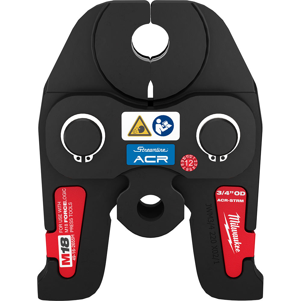 Milwaukee 49-16-2655M 3/4 Streamline™ ACR Press Jaw for M18™ FORCE LOGIC™ Press Tools