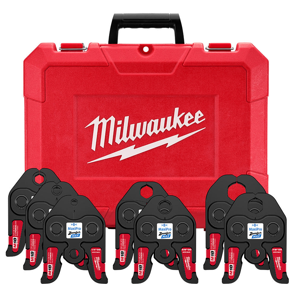 Milwaukee 49-16-2662Z 1/4- 1-1/8 ZoomLock MAX Press Jaw Kit for M18 FORCE LOGIC Press Tools