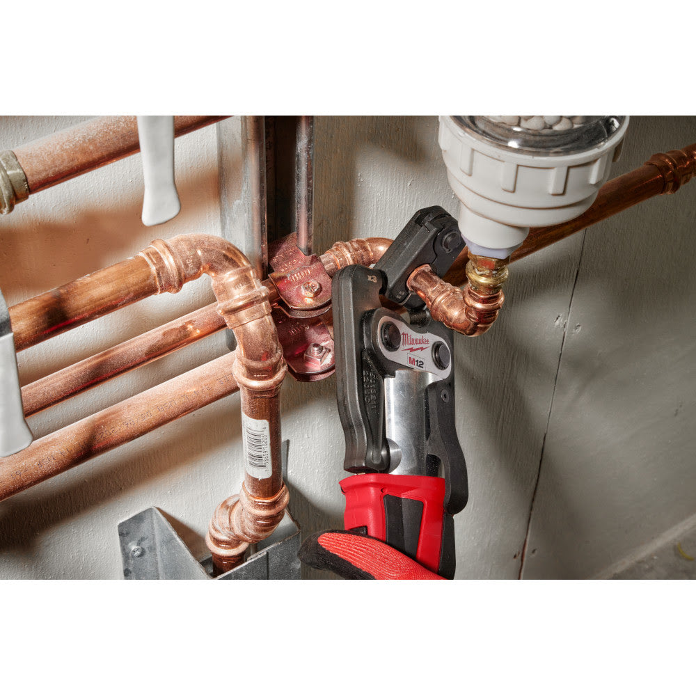 Milwaukee 49-16-2690X 2-1/2 - 4 CTS-V Pivoting Press Ring Kit for M18 FORCE LOGIC Press Tools