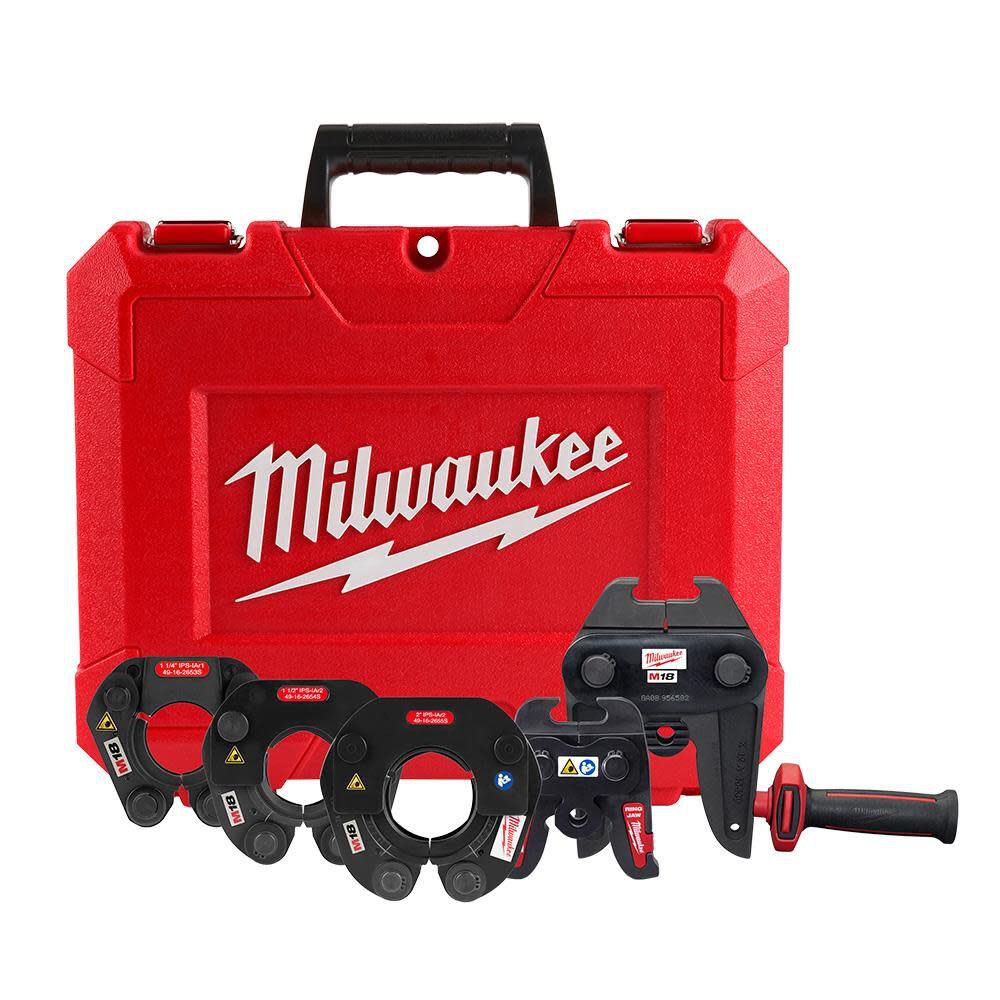 Milwaukee 49-16-2691S 1-1/4-2 IPS-IA Press Ring Kit for M18 FORCE LOGIC Long Throw Press Tool