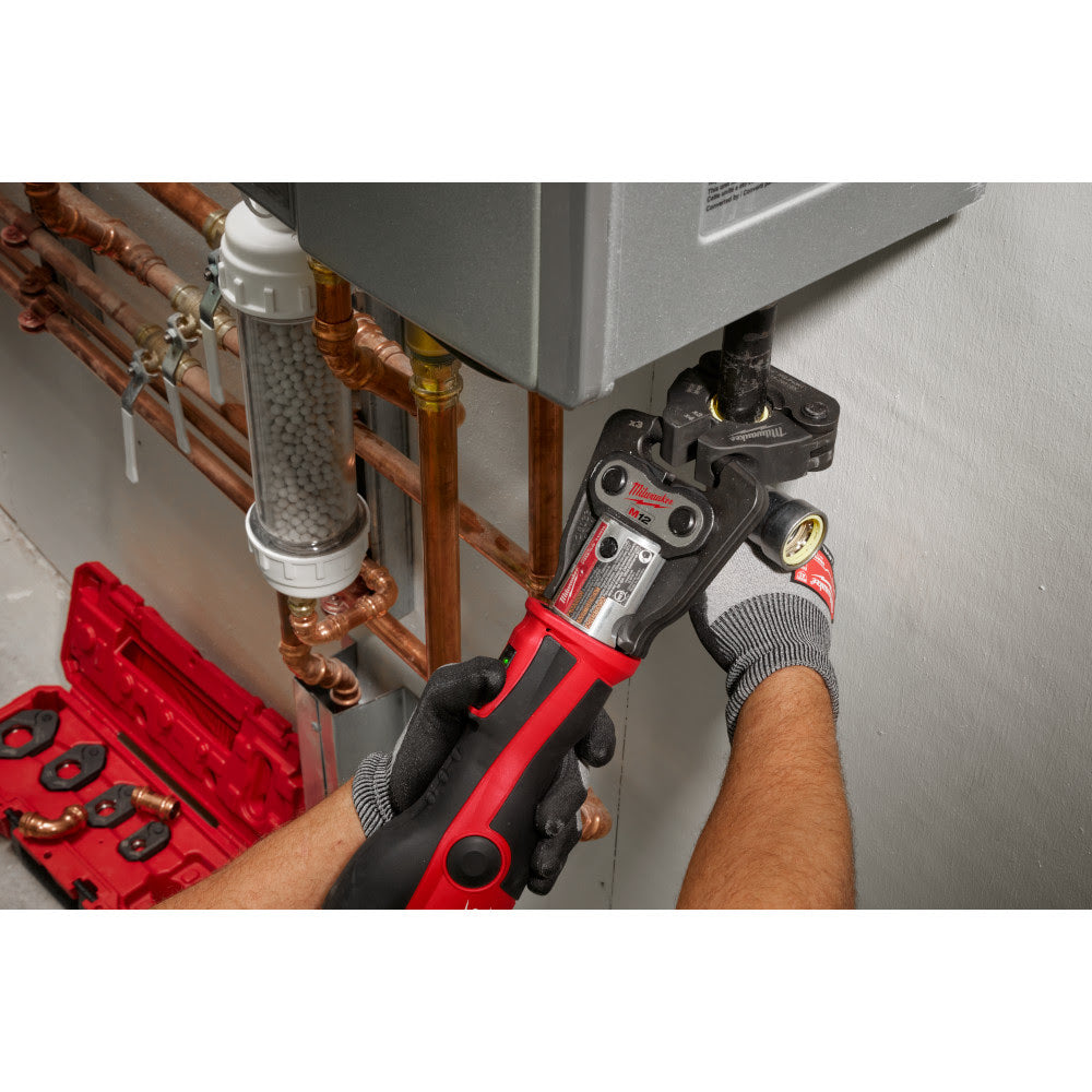 Milwaukee 49-16-2698X 2-1/2- 4 IPS-P Pivoting Press Ring Kit for M18 FORCE LOGIC Throw Press Tool